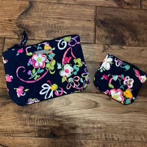 Vera Bradley zip up bags
